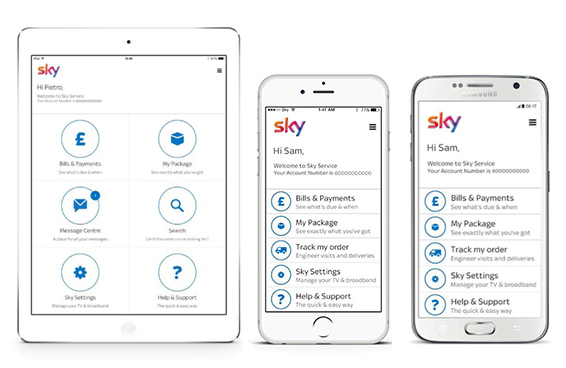Sky service app Sky service app