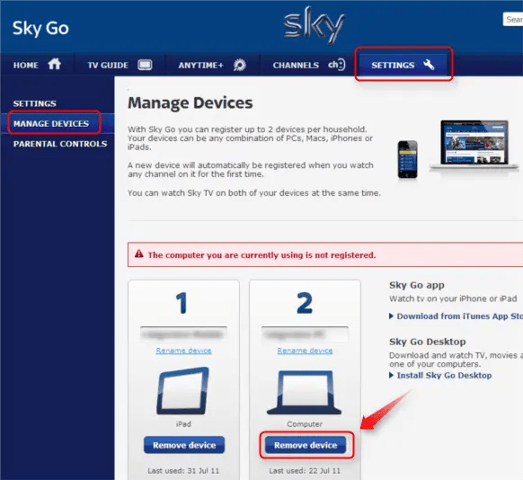 sky remove device, sky go device limit hit, sky remove device, sky go device limit hit,
